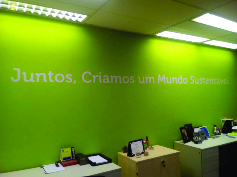 Adesivo decorativo para Empresa