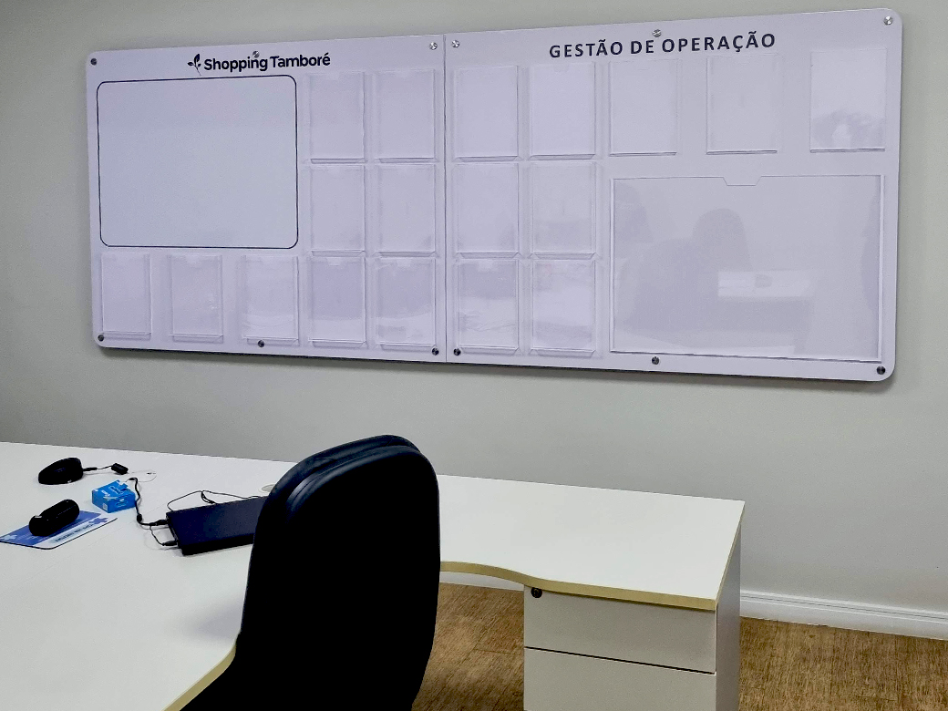 Mural para Empresa com acrílico